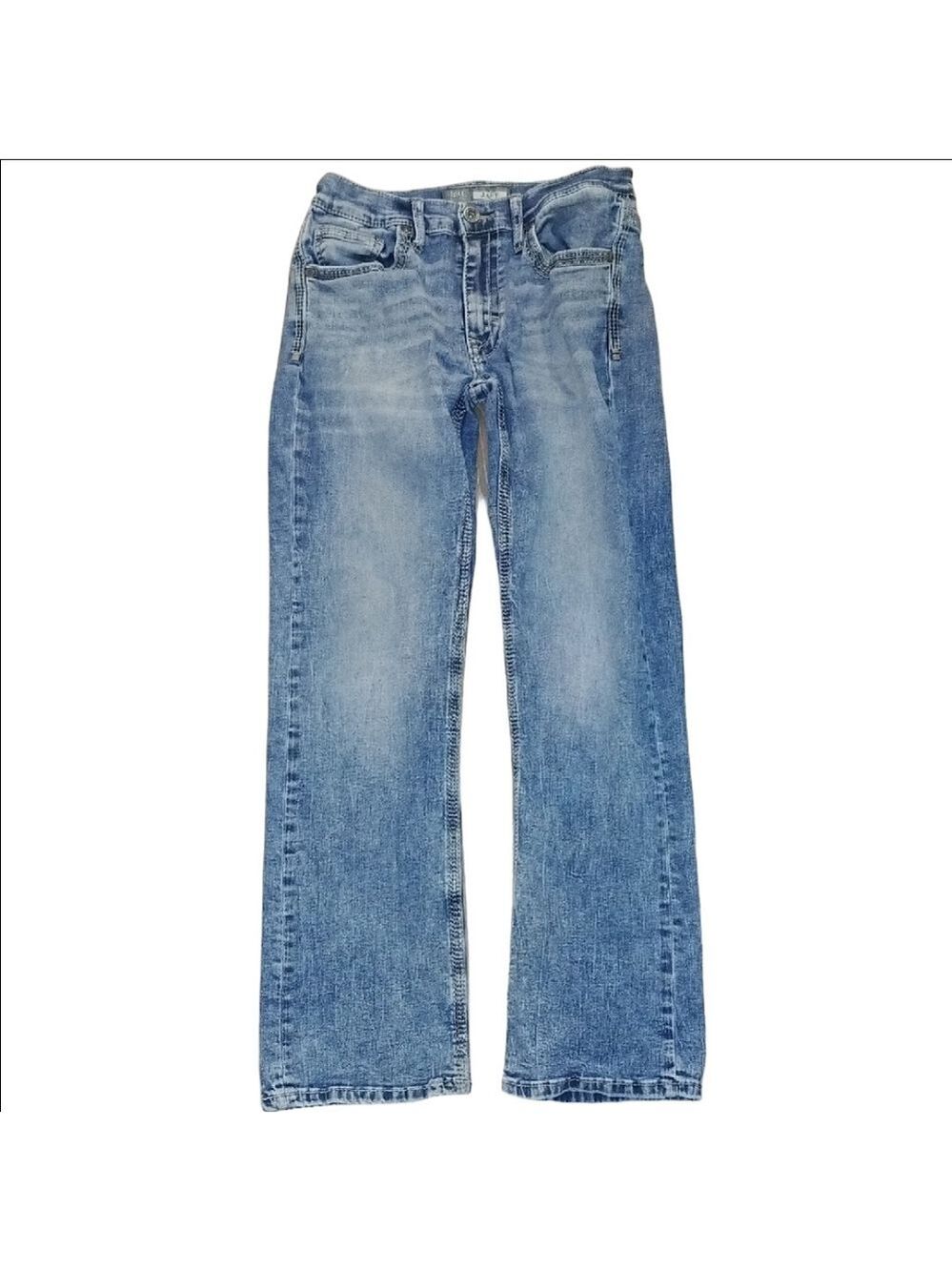 BKE Blue Straight Leg Jeans Vintage